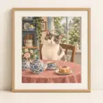 Afternoon Tea — framed print