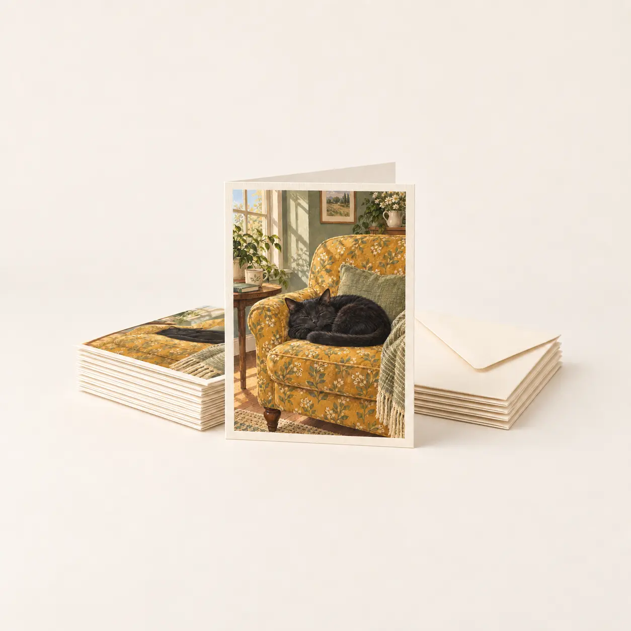 A Quiet Sunday — Greeting card pack